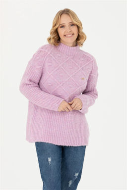 Женская розовая водолазка - U.s. polo assn фото 8