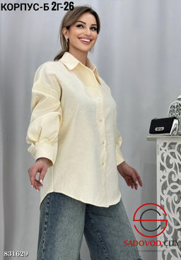 Рубашка женская из хлопка