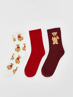 Y?lba?? Temal? Kad?n Soket ?orap 3l?