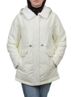 M24-212 MILK Куртка демисезонная женская (100 гр. холлофайбер) - Fashion фото 3