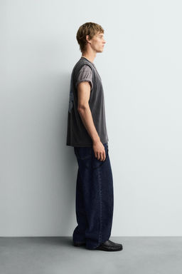 WASHED PRINT TANK TOP - Zara фото 4