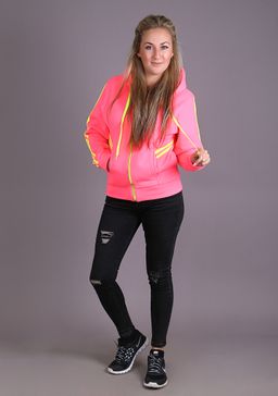 Куртка Неонсалатовый\розовый