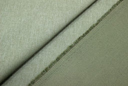 Джинс с ворсом цв.Винтажно-эвкалиптовый, ш.1.48м, хлопок-100%, 330гр/м.кв - Купава фото 3