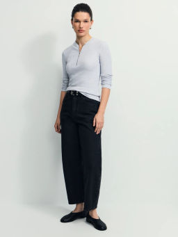 Джемпер на молнии из хлопка / Zarina