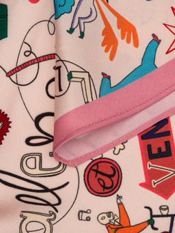 Платок жен. виск+шелк 45х120 LG34-417-05