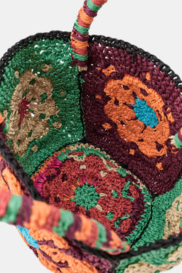 MINI BOLSO COMBINADO FLORES / Multicolor