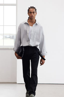 Limited Edition Tas Oversize Fit Etek Ucu Stoperli Soft Touch Gomlek TMNAW25GO00033 - Trendyolmilla фото 3