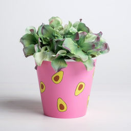 Набор кашпо для цветов 3 в 1 «Фрукты», 0,8 л, 11 х 12 см