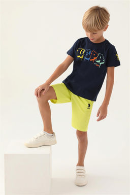 Темно-синий пижамный комплект для мальчика - U.s. polo assn фото 2
