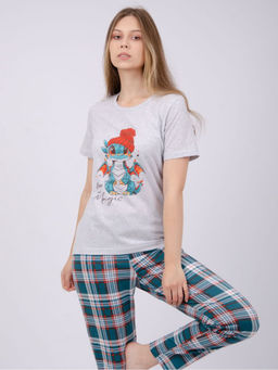 Пижама "Дракоша 2" брюки, трикотаж