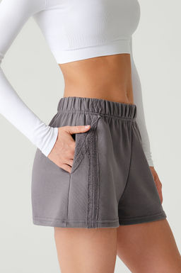 Арт.15-503/2 Шорты женские 44-50 (4 шт) Цвет:темно-серый