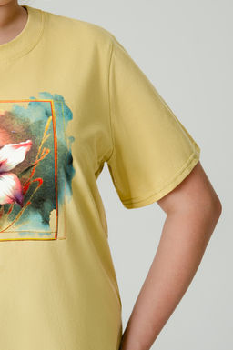 Арт. 31169 Футболка женская 50-60 (6 шт) Цвет:бежевый - Калинка фото 6