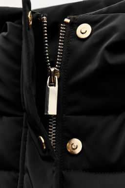 LONG PUFFER GILET - Zara фото 6