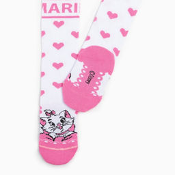 Колготки детские «Мари», Коты аристократы, рост 116-122 см, цвет белый