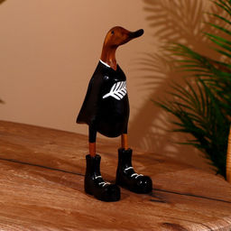 Сувенир «Утка в чёрном», 27 см, дерево