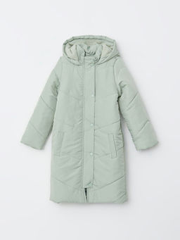 Kap??onlu Basic K?z ?ocuk Mont