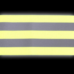 Повязка нарукавная светоотражающая, эластичная, на липучке, 35×4.8 см