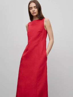 Платье приталенного силуэта - Emka фото 2