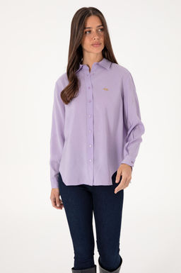 Kad_n Lila Uzun Kollu G_mlek Sepette S_rpriz _ndirim - U.s. polo assn фото 3