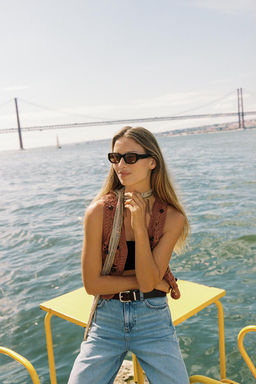 BEADED KNIT VEST - Zara фото 2