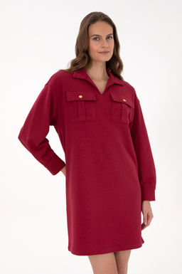 Kad_n Koyu Frambuaz _rme Elbise - U.s. polo assn фото 2