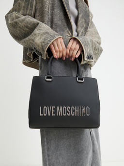 Женский тоут LOVE MOSCHINO BOLD LOVE Артикул 4376372, черный  фото 2