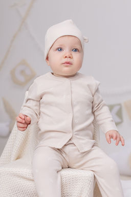 К 300450-2уп/белые веточки,маленькие ромашки кофточка яс - Crockid фото 3