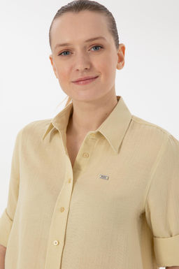 Kad_n A__k Haki Uzun Kollu G_mlek Sepette S_rpriz _ndirim - U.s. polo assn фото 2