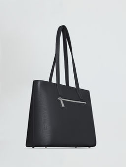 Женская кожаная сумка Richet 3195LN 376 черный