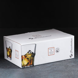 Стаканы Paşabahçe Casablanca, 265 мл, набор 6 шт., стекло, прозрачные