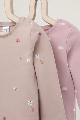 Crockid _ К 6342-2уп/пикник на полянке,облачка полукомбинезон (боди) яс  фото 3