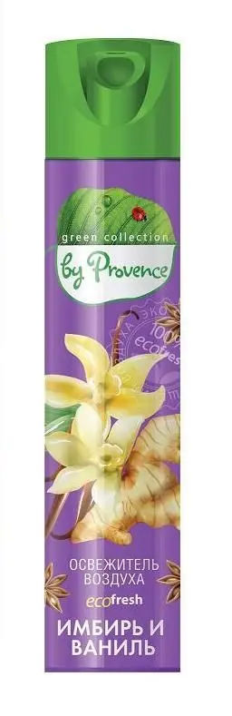 Green Collection by Provence Освежитель воздуха "Имбирь и ваниль" (300мл).12