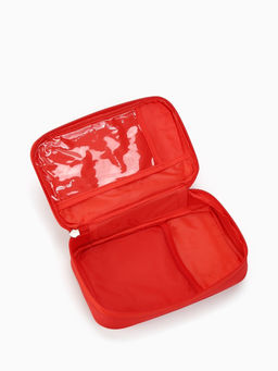 Косметичка-аптечка дорожная на молнии, Firstaid, красная - Simaland фото 6