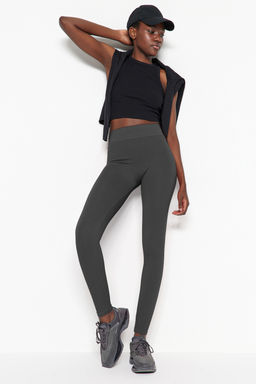 TRENDYOLMILLA Siyah Seamless/Dikissiz Tam Boy Orme Spor Tayt TWOAW20TA0071  фото 3