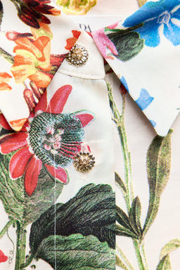 ZW COLLECTION PRINTED SHIRT WITH BUTTONS - Zara фото 11