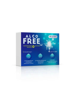 АлкоФРИ BioForte антипохмельный комплекс, саше 2.5 г, 4 шт.