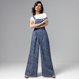 Комбинезон из джинсы, Комфорт лета (blue) - Charutti фото 2