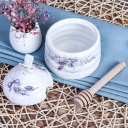 Банка для меда 280 мл / FY22003 /уп 36/ Лаванда - Галеонтрейд фото 7