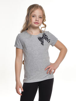 Футболка для девочки UD 0611 серый