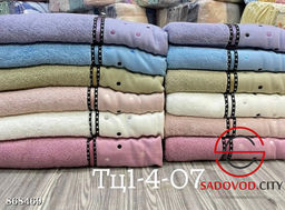Махровое полотенце с принтом