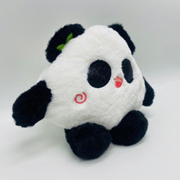 Мягкая игрушка Панда с листиками на ушах 15 см - Storyland фото 3