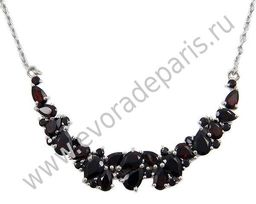 Колье из серебра гранат, Государыня