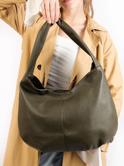 LACCOMA сумка Элизабет-Y2005-оливковый эко кожа хлопок