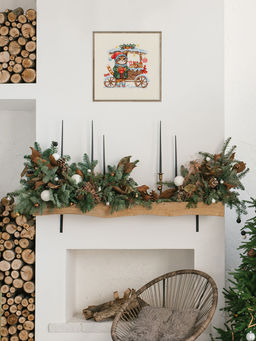 Klart набор для вышивания 8-578 Тележка со сладостями 19.5 х 19 см  фото 5