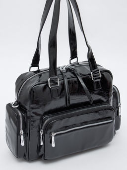 Сумка 5602S black Velina Fabbiano-Safenta