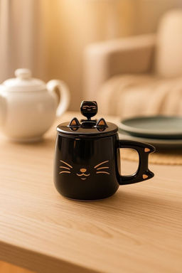 Кружка Whiskers, black (400 ml)