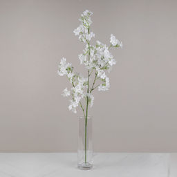 Цветок искусственный Сакура белая 100 см / RF-1562 /уп 200/400/ - ГалеонТрейд фото 2