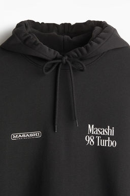 Sudadera con capucha y estampado Loose Fit - H&m фото 6