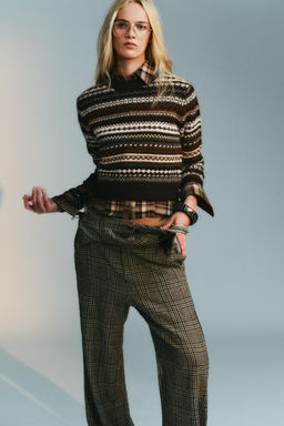 JACQUARD KNIT JUMPER - Zara фото 3