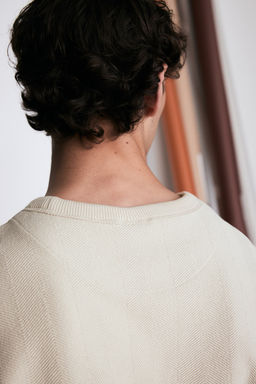 Sudadera con diseno de espiguilla Regular Fit - H&m фото 5